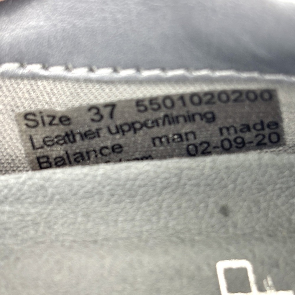Dansko Fawna Mary Jane Shoes Womens 37 US 6.5-7 Black Leather Low Wedge Comfort - Picture 8 of 15